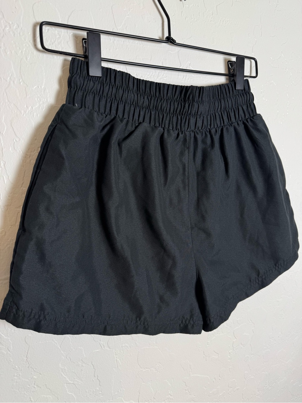 WILO The Label High Waisted 2-in-1 Running Shorts Black Lined Athletic - Picture 8 of 10